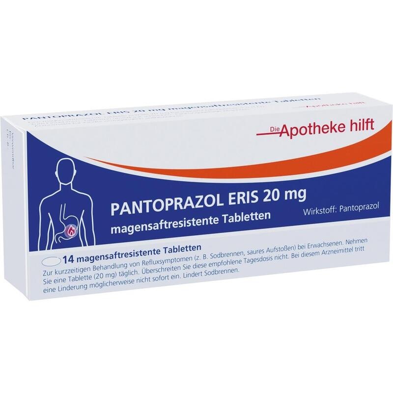PANTOPRAZOL Eris 20 mg magensaftr.Tabletten/Noweda