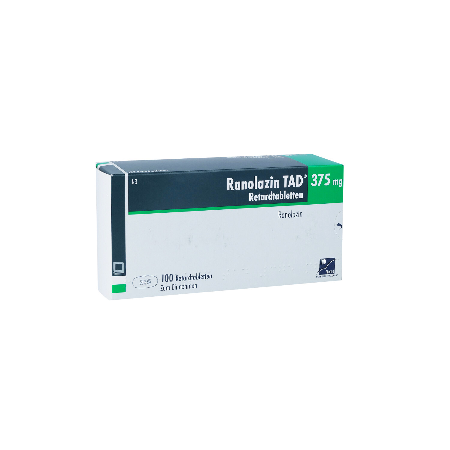 RANOLAZIN TAD 375 mg Retardtabletten