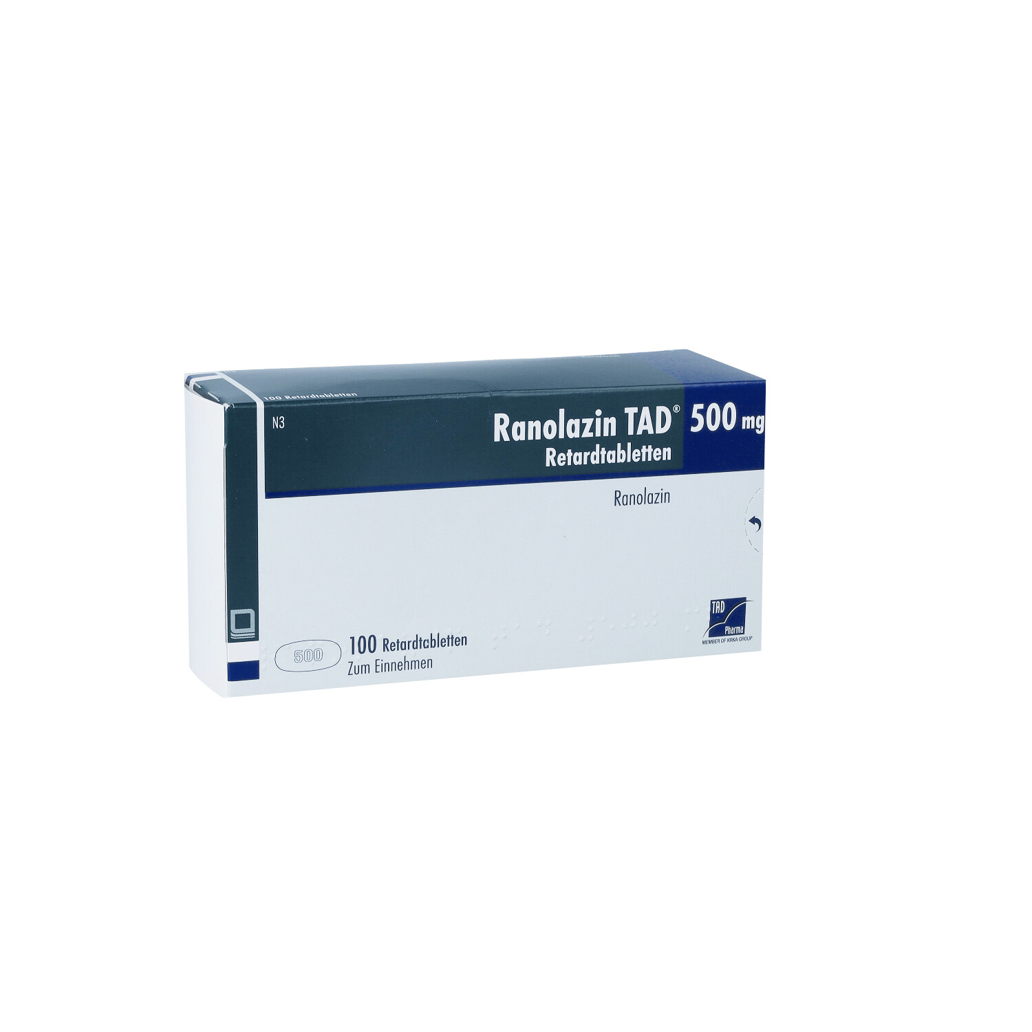 RANOLAZIN TAD 500 mg Retardtabletten