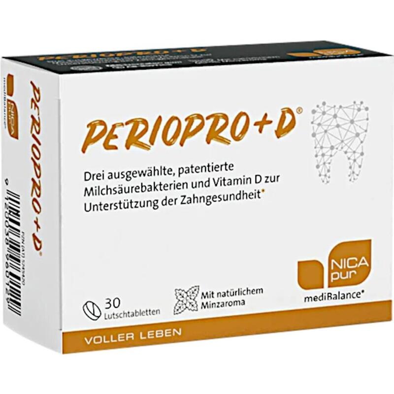 NICAPUR mediBalance PerioPro+D Lutschtabletten