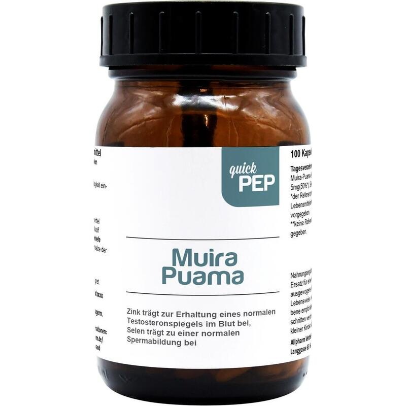 QUICKPEP Potency Muira Puama Kapseln
