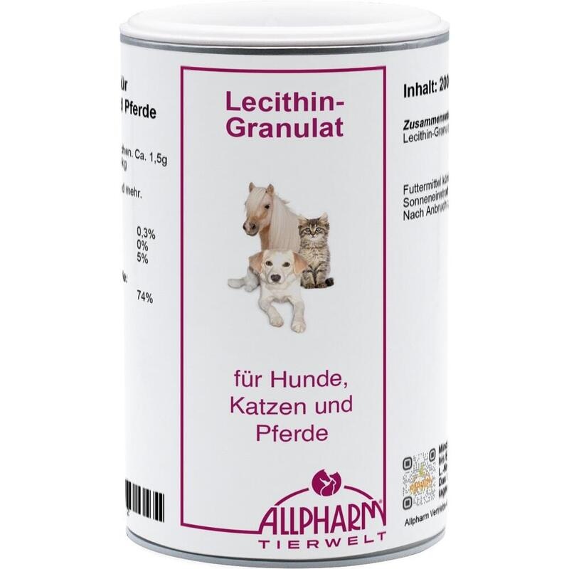 LECITHIN GRANULAT f.Hunde/Katzen/Pferde