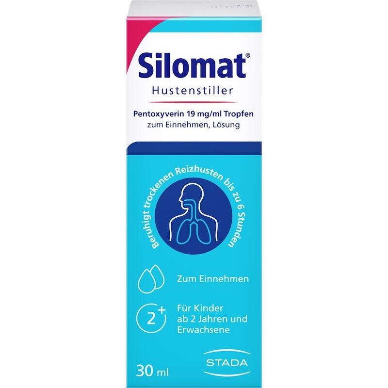 SILOMAT Pentoxyverin Tropfen – Bei trockenem Reizhusten & nächtlichem Husten