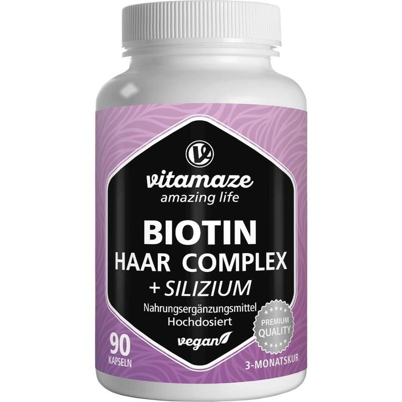 BIOTIN HAAR Vitamine Komplex hochdos.+Silizium Kps