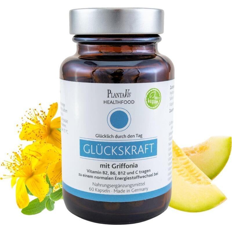 GLÜCKSKRAFT mit Griffonia Kapseln