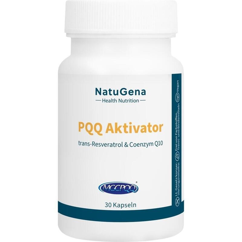 PQQ AKTIVATOR+RESVERATROL+Coenzym Q10+Vit.E Kaps.