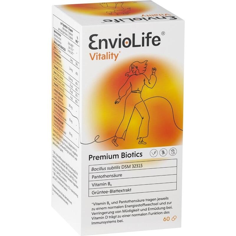 ENVIOLIFE Vitality Bakterien Curcuma & L-Glutamin