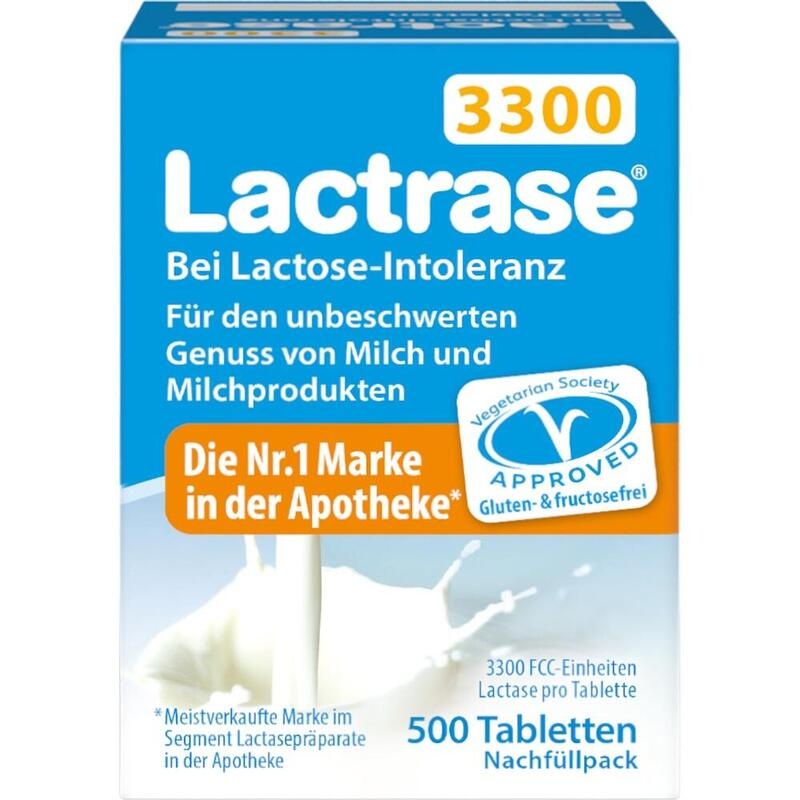 LACTRASE 3.300 FCC Tabletten i.Klicksp.Nachfüllp.