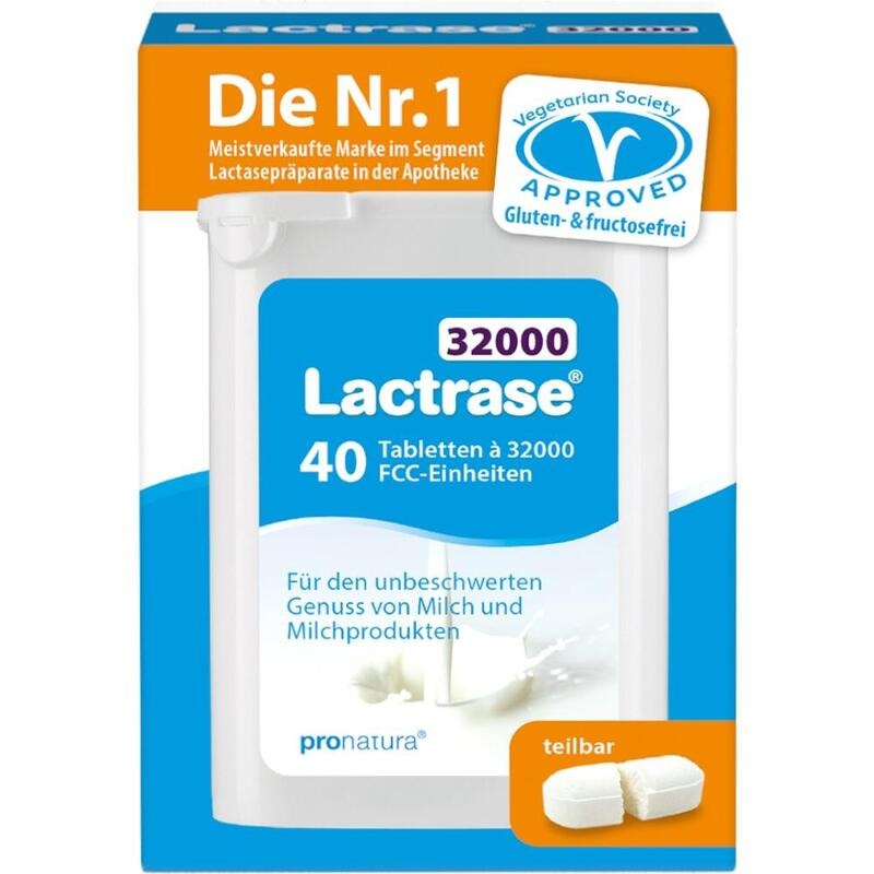 LACTRASE 32.000 FCC Tabletten teilbar im Spender