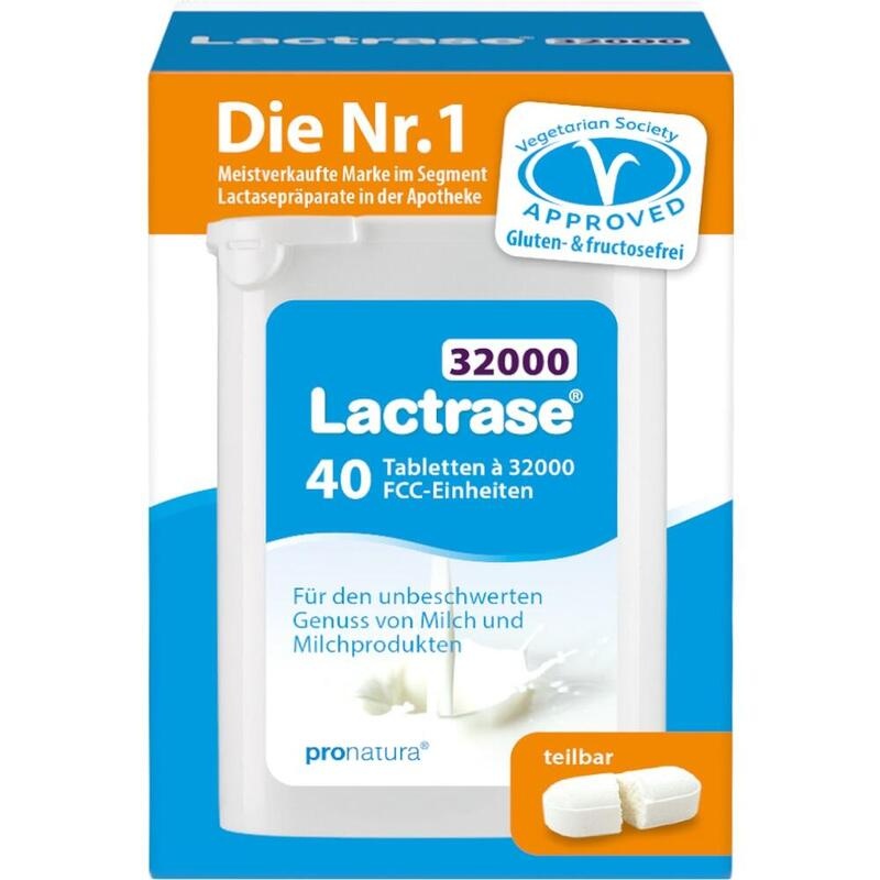 LACTRASE 32.000 FCC Tabletten teilbar im Spender