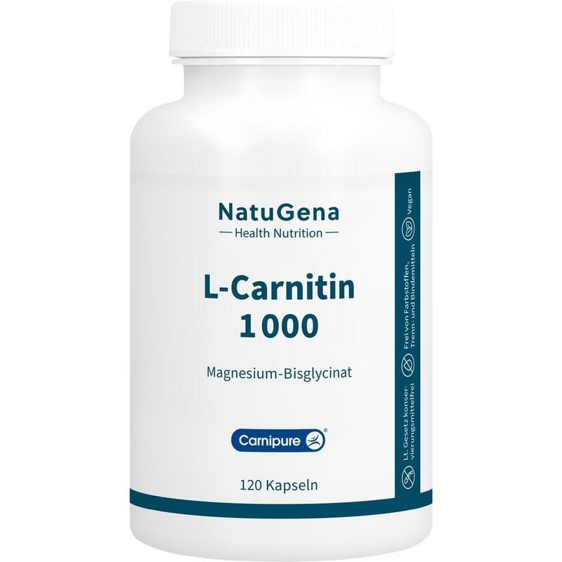 L-CARNITIN 1000 Carnipure+Magnesium vegan Kapseln