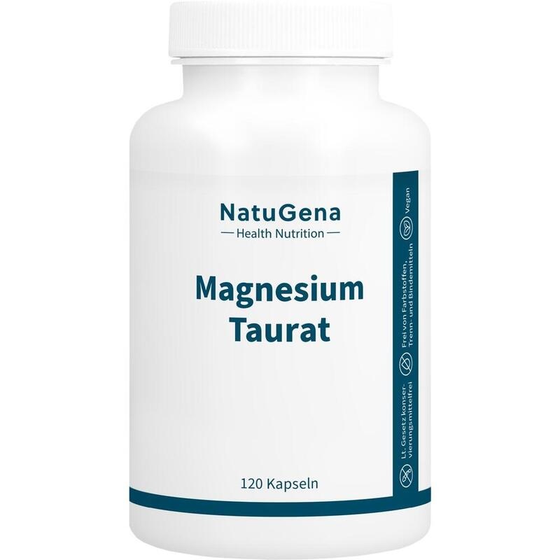 MAGNESIUMTAURAT hochdosiert+vegan Kapseln