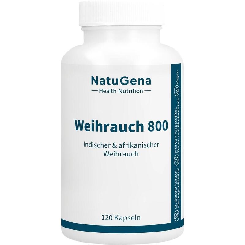 WEIHRAUCH 800 Kompl.Boswellia+Lecithin vegan Kaps.