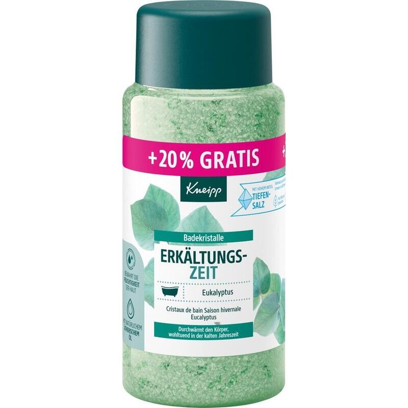 KNEIPP Badekristalle Erkältungszeit Eukalyptus