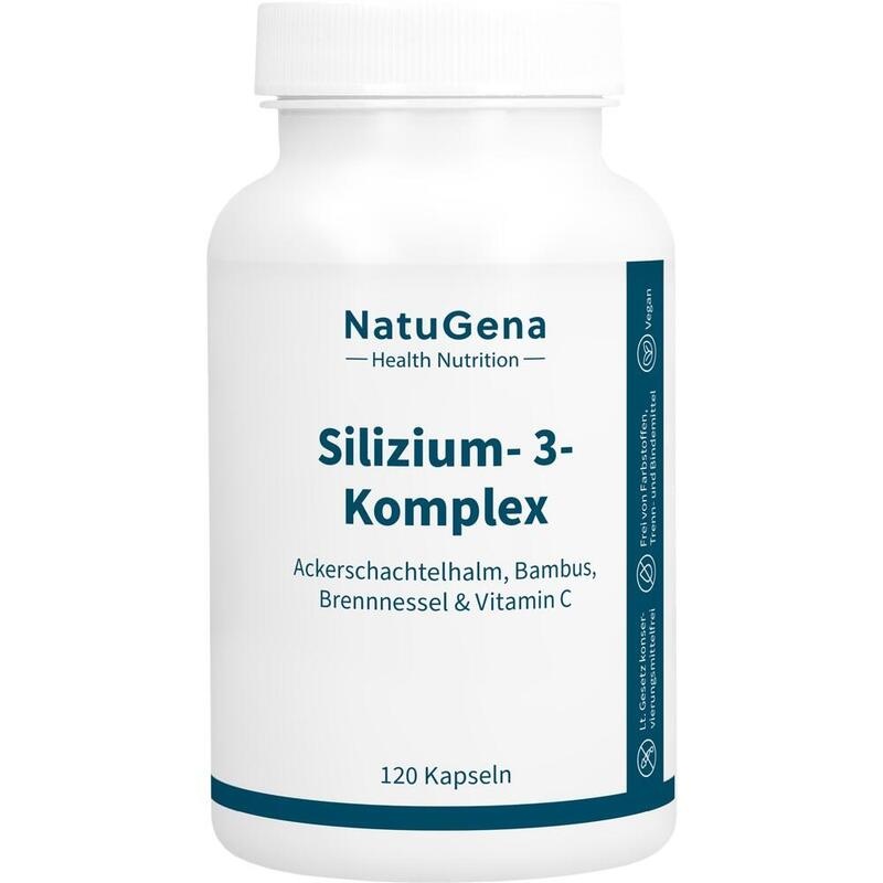 SILIZIUM-3-Komplex Vitamin C hochdosiert vegan Kps