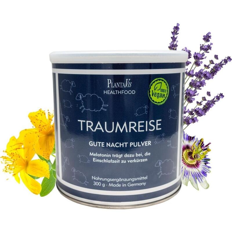 TRAUMREISE Gute Nacht Pulver Melatonin Schoko
