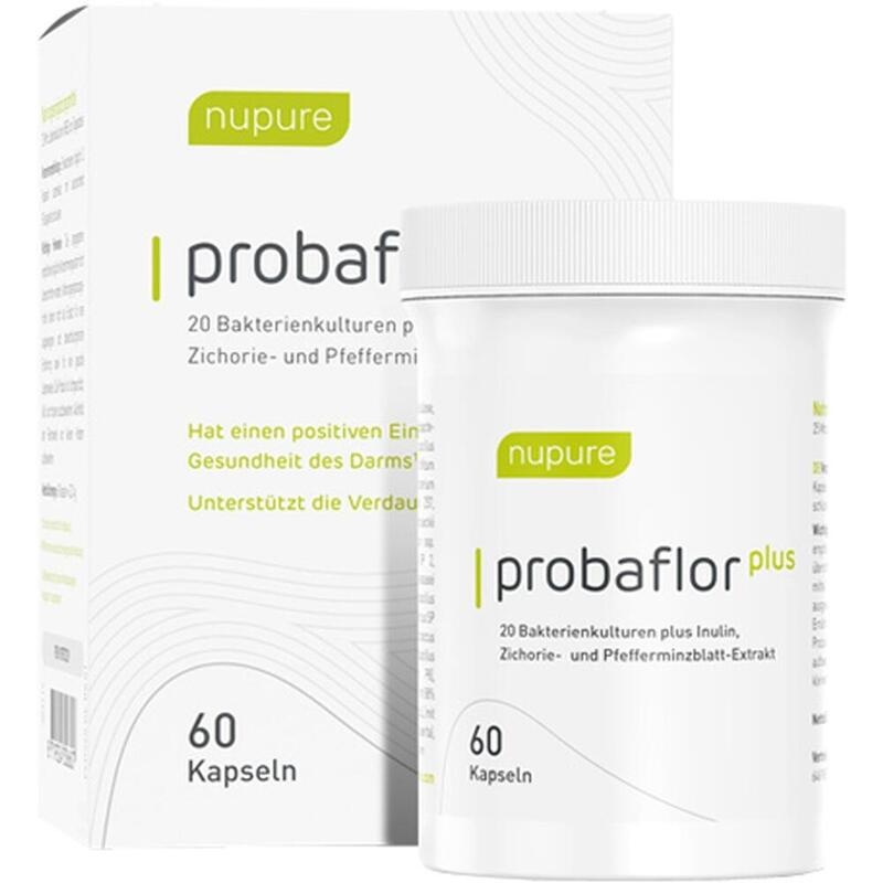 NUPURE probaflor plus Probiotika Darmgesundh.Kps