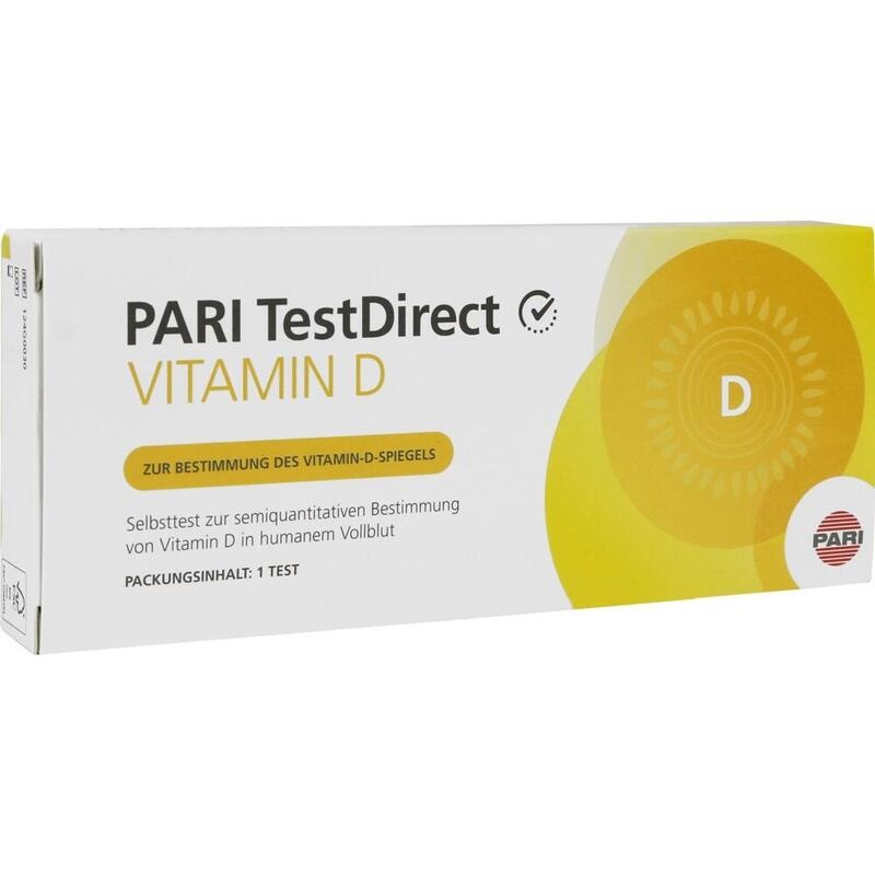 PARI TestDirect VITAMIN D Selbsttest Blut