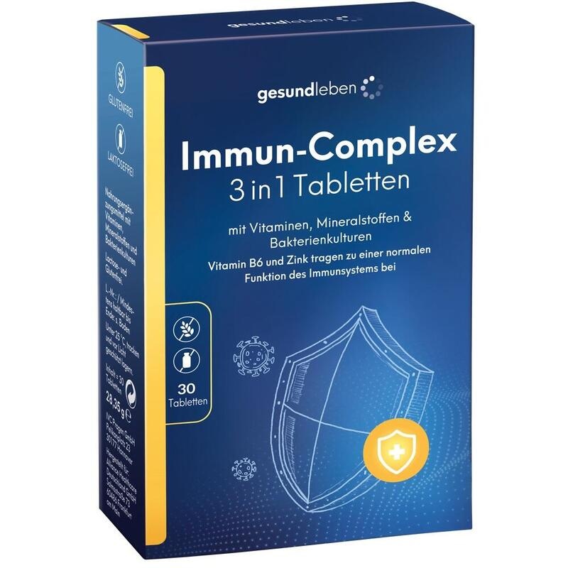 GESUND LEBEN Immun-Complex 3in1 Tabletten