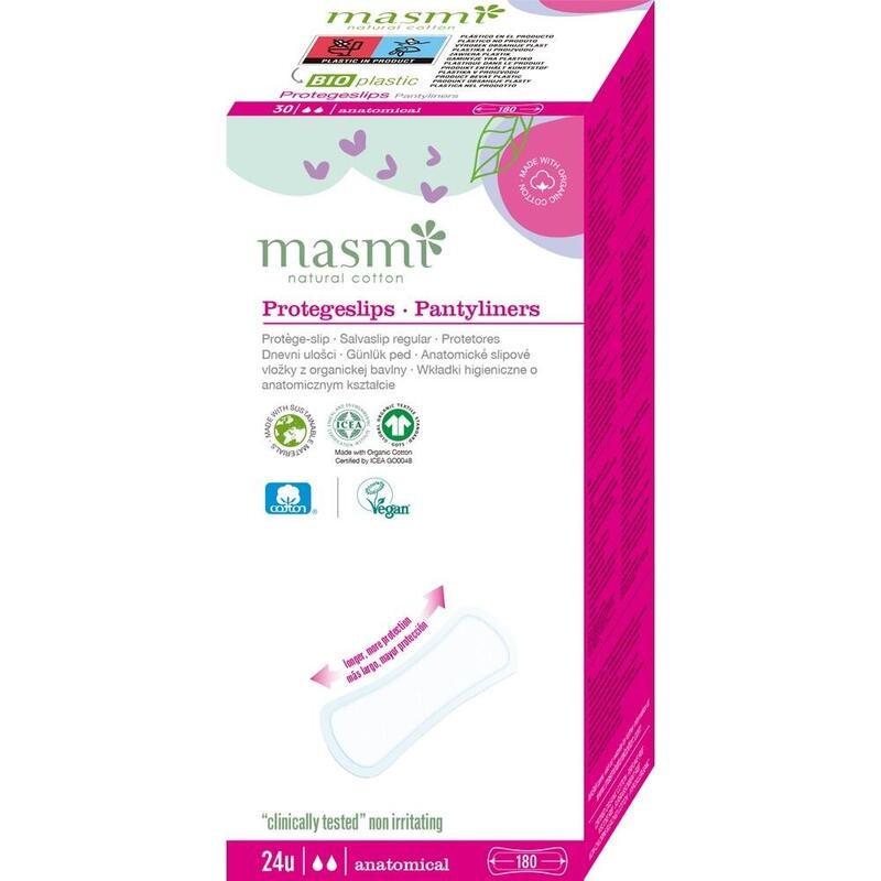 BIO SLIPEINLAGEN Classic 100% Bio-Baumwolle MASMI