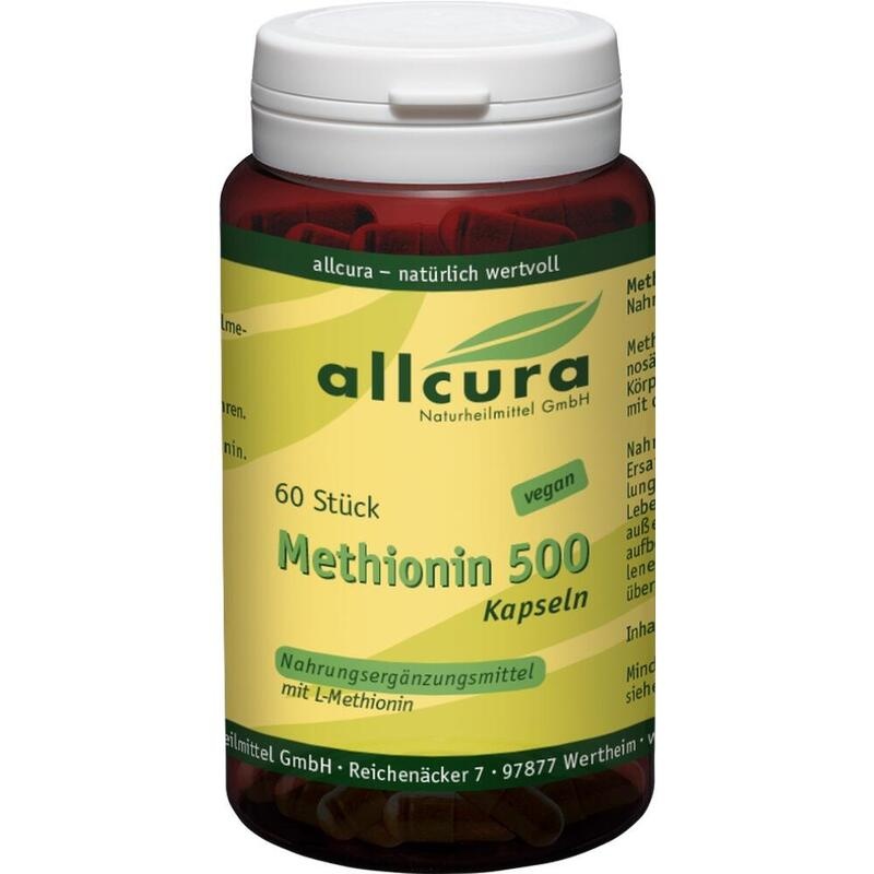 METHIONIN 500 mg Kapseln