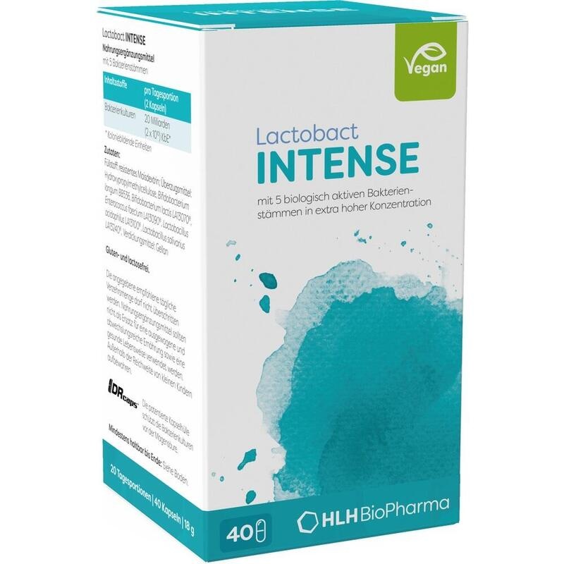 LACTOBACT INTENSE magensaftresistente Kapseln