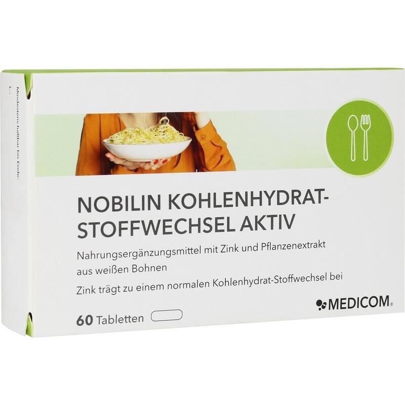 NOBILIN Kohlenhydrat-Stoffwechsel Aktiv Tabletten