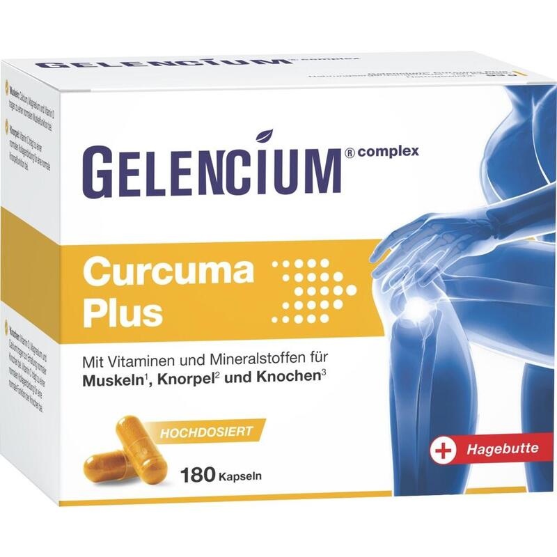 GELENCIUM Curcuma Plus hochdosiert m.Vit.C Kapseln