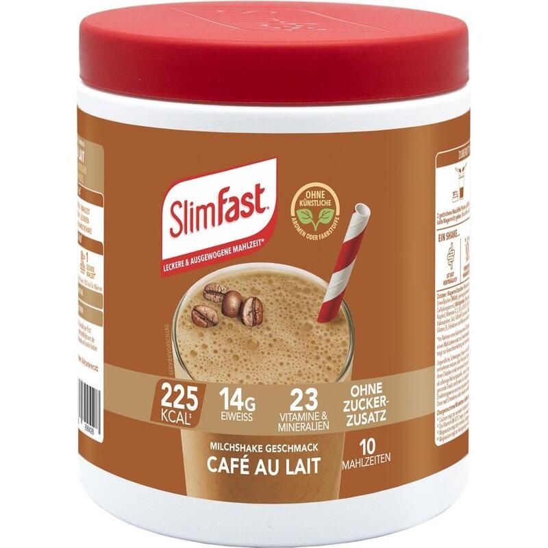SLIM FAST Pulver Cafe au Lait