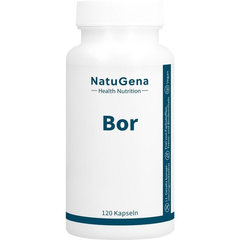 BOR 3 mg+Akazienfasern vegan Kapseln