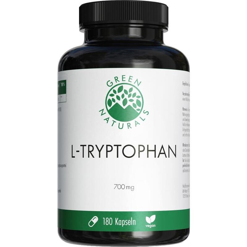 GREEN NATURALS L-Tryptophan 700mg hochdos.veg.Kps.