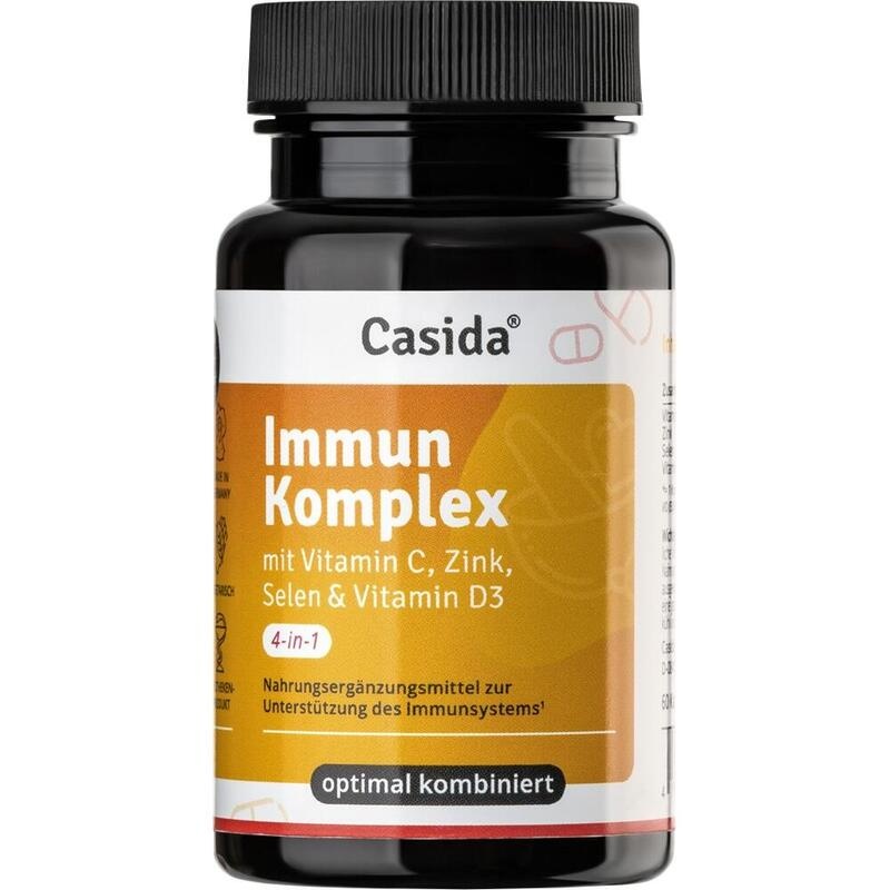 IMMUN KOMPLEX Vitamin C+Zink+Selen+Vitamin D3 Kps.