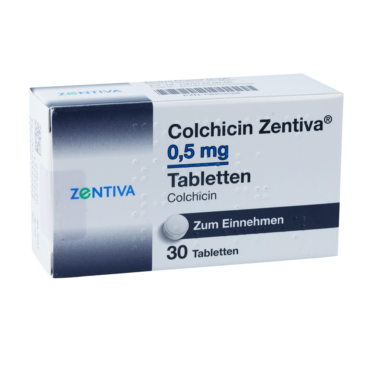 COLCHICIN Zentiva 0,5 mg Tabletten