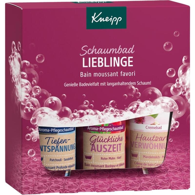 KNEIPP Geschenkset Schaumbad LIEBLINGE