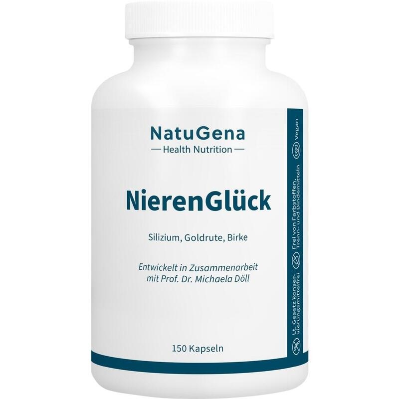 NIERENGLÜCK Silizium+Birke+Magnesium vegan Kapseln