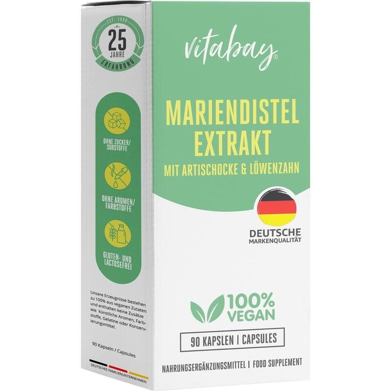 MARIENDISTEL KOMPLEX Artischocke+Löwenzahn Kapseln