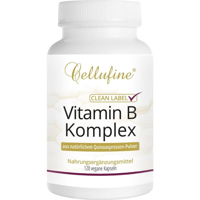 CELLUFINE Vit.B-Kompl.a.nat.Quinoaspross.Extr.Kps.