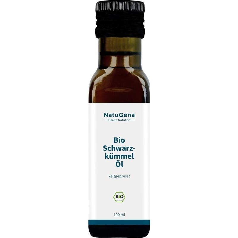 BIO SCHWARZKÜMMELÖL kaltgepresst vegan