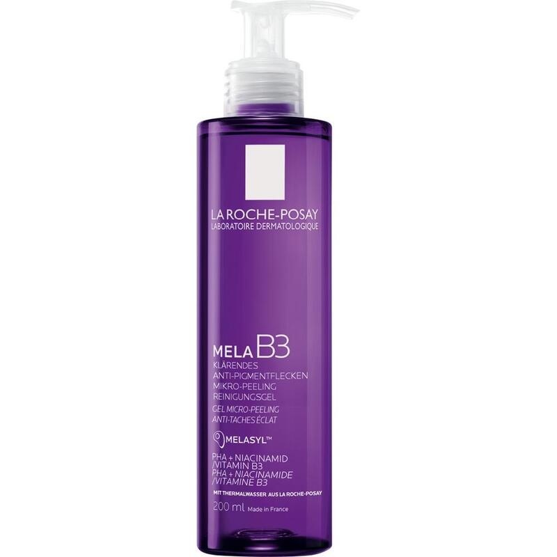La Roche-Posay Mela B3 Reinigungsgel gegen Pigmentflecken & Pickelmale (200 ml, mit Niacinamid)