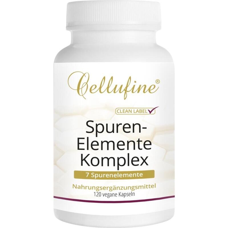 CELLUFINE Spurenelemente-Komplex vegan Kapseln