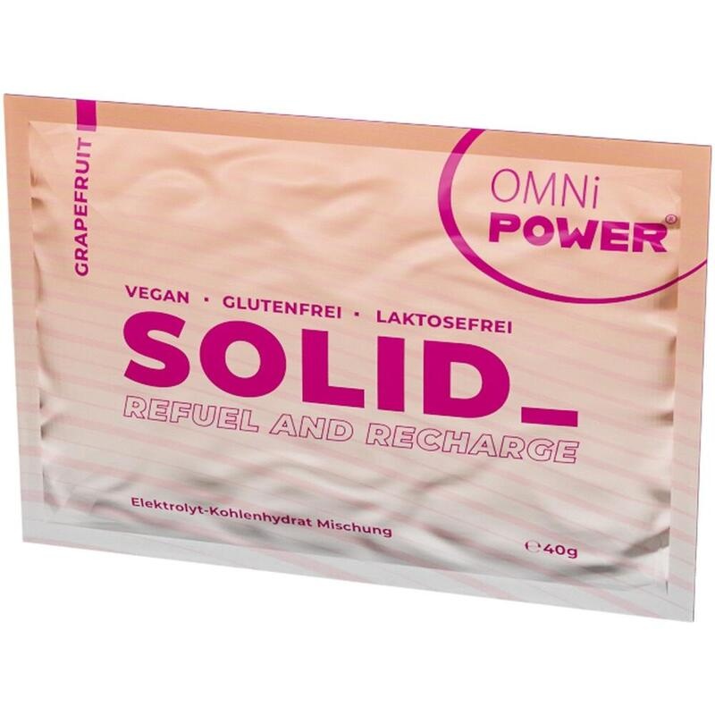 OMNI POWER SOLID Grapefruit Pulver Beutel