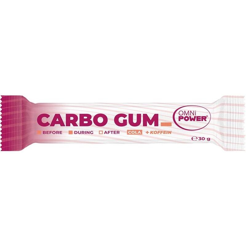 OMNI POWER CARBO GUM Cola mit Koffein