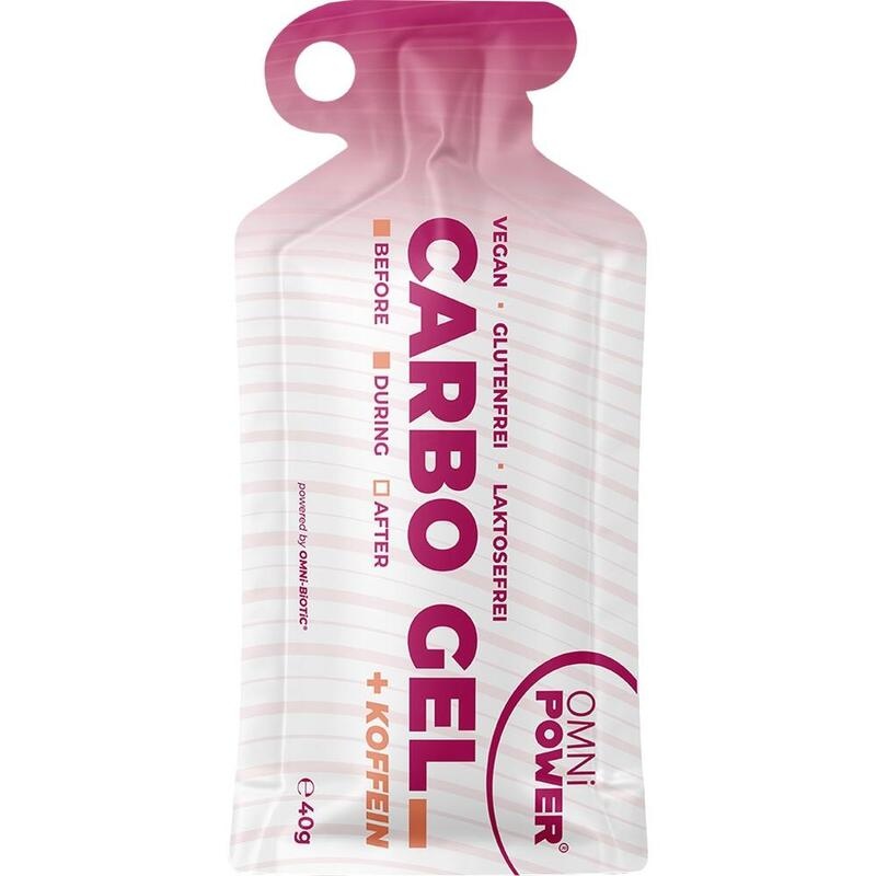 OMNI POWER CARBO GEL neutral mit Koffein