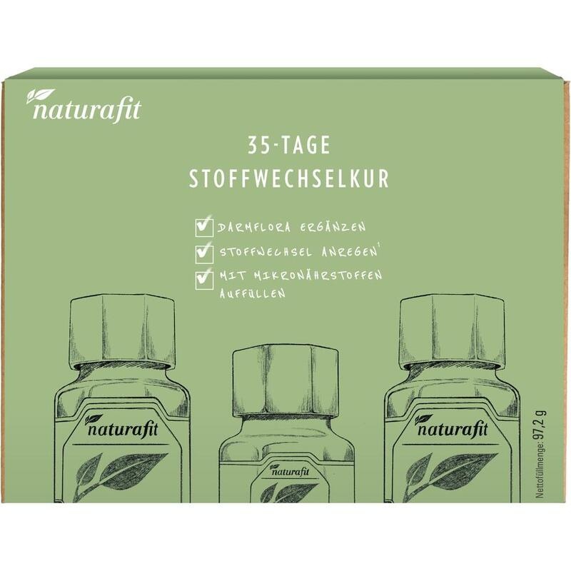 NATURAFIT Stoffwechselkur 35 Tage Kapseln