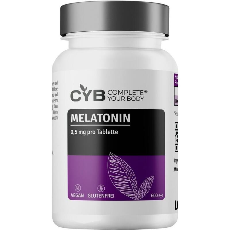 CYB Melatonin 0,5 mg vegan Tabletten
