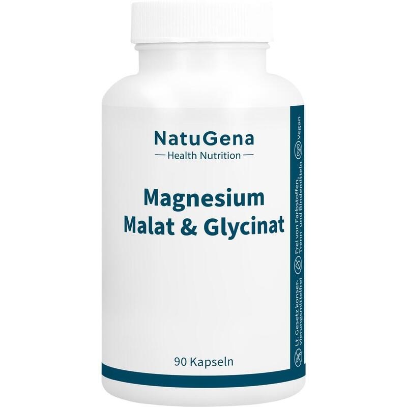 MAGNESIUM-MALAT & Glycinat hochdosiert+vegan Kaps.