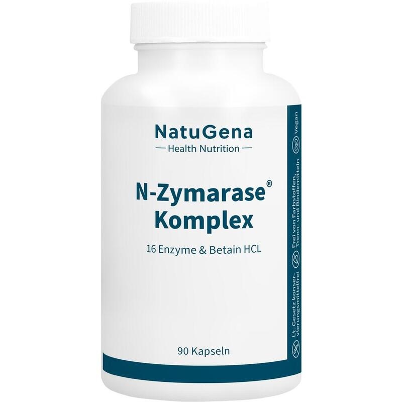 N-ZYMARASE Komplex Enzyme+Betain HCL Kapseln