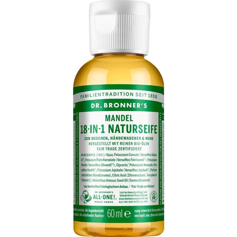 DR.BRONNERS 18in1 NATURSEIFE flüssig Mandel