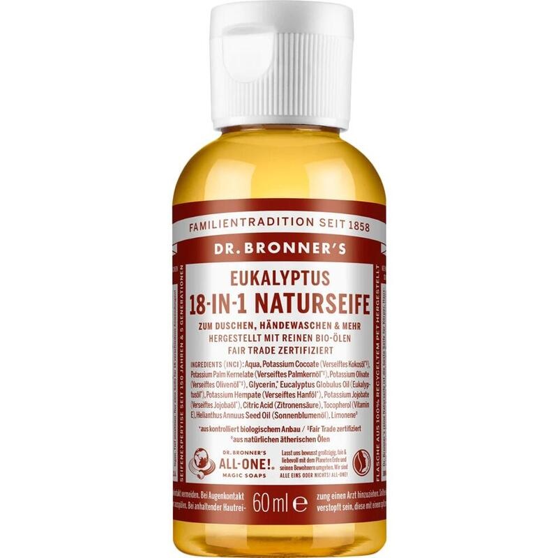 DR.BRONNERS 18in1 NATURSEIFE flüssig Eukalyptus
