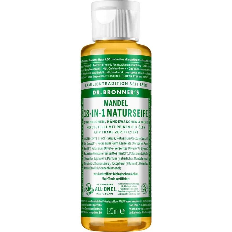 DR.BRONNERS 18in1 NATURSEIFE flüssig Mandel